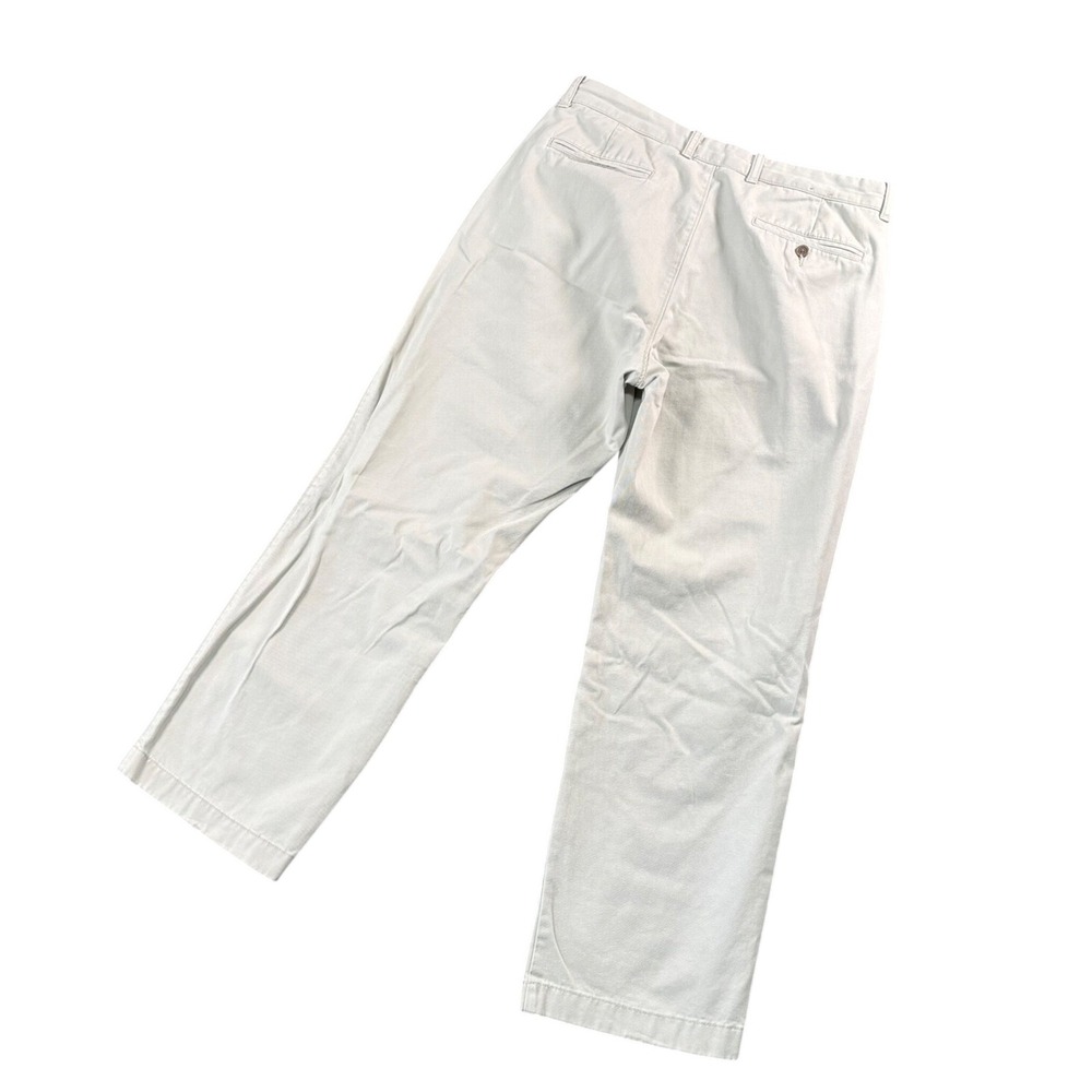 J.Crew Chino Pants Mens 34x28.5 Beige Straight Normcore Preppy